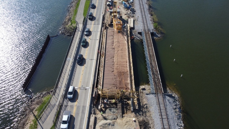 John Nolen Drive Construction