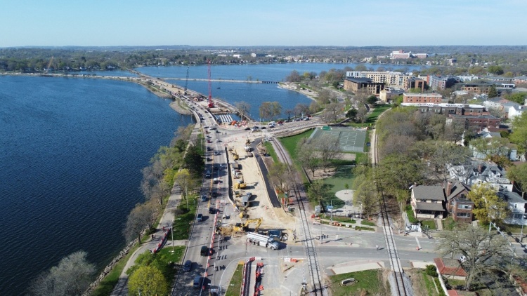 John Nolen Drive Construction